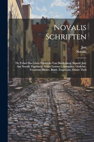 Novalis schriften th ueber - -,
