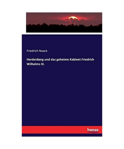 Hardenberg und das geheime