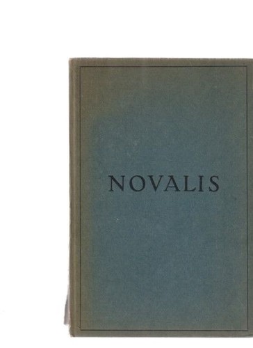 Novalis religiöse schriften - religiöse,